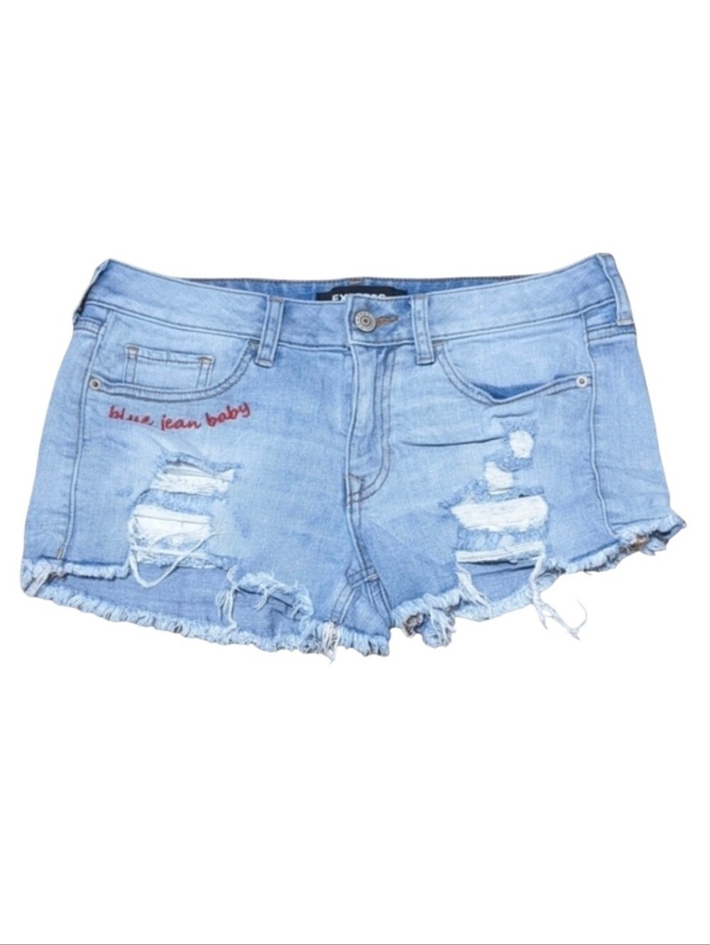 Women's Express Distressed Denim Jeans